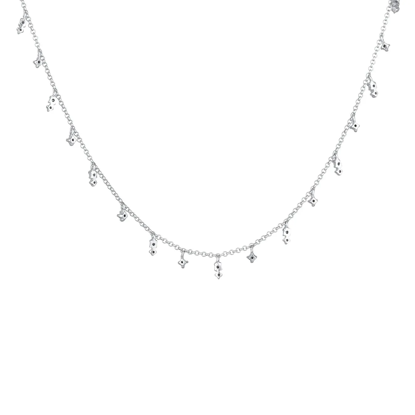 Elli "Halskette Anhänger | Kristalle (Rosa)< Halsketten|Silber