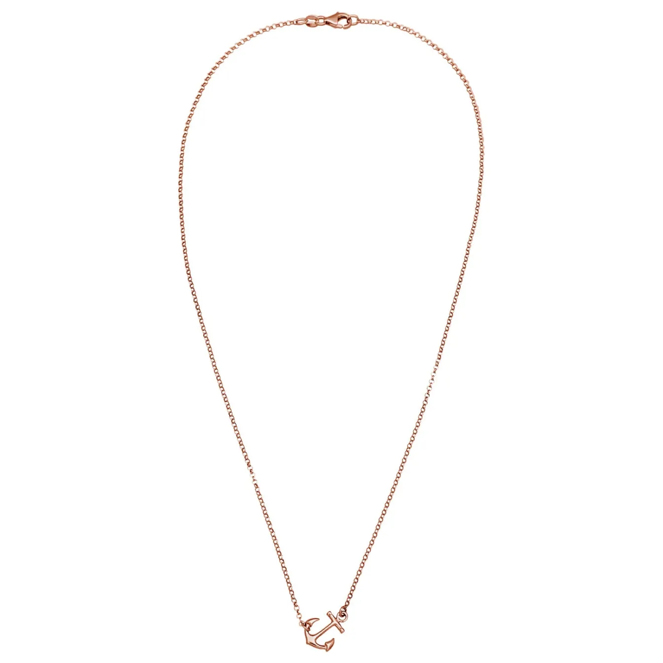 Elli "Halskette Anhänger Anker< Roségold|Symbol-schmuck