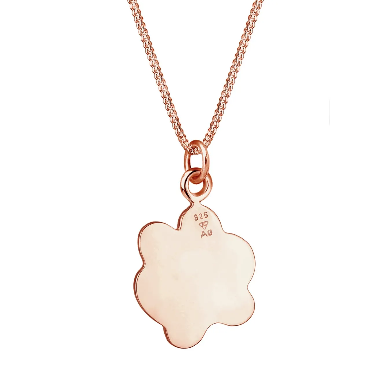 Elli "Halskette Anhänger Pfote< Roségold|Halsketten