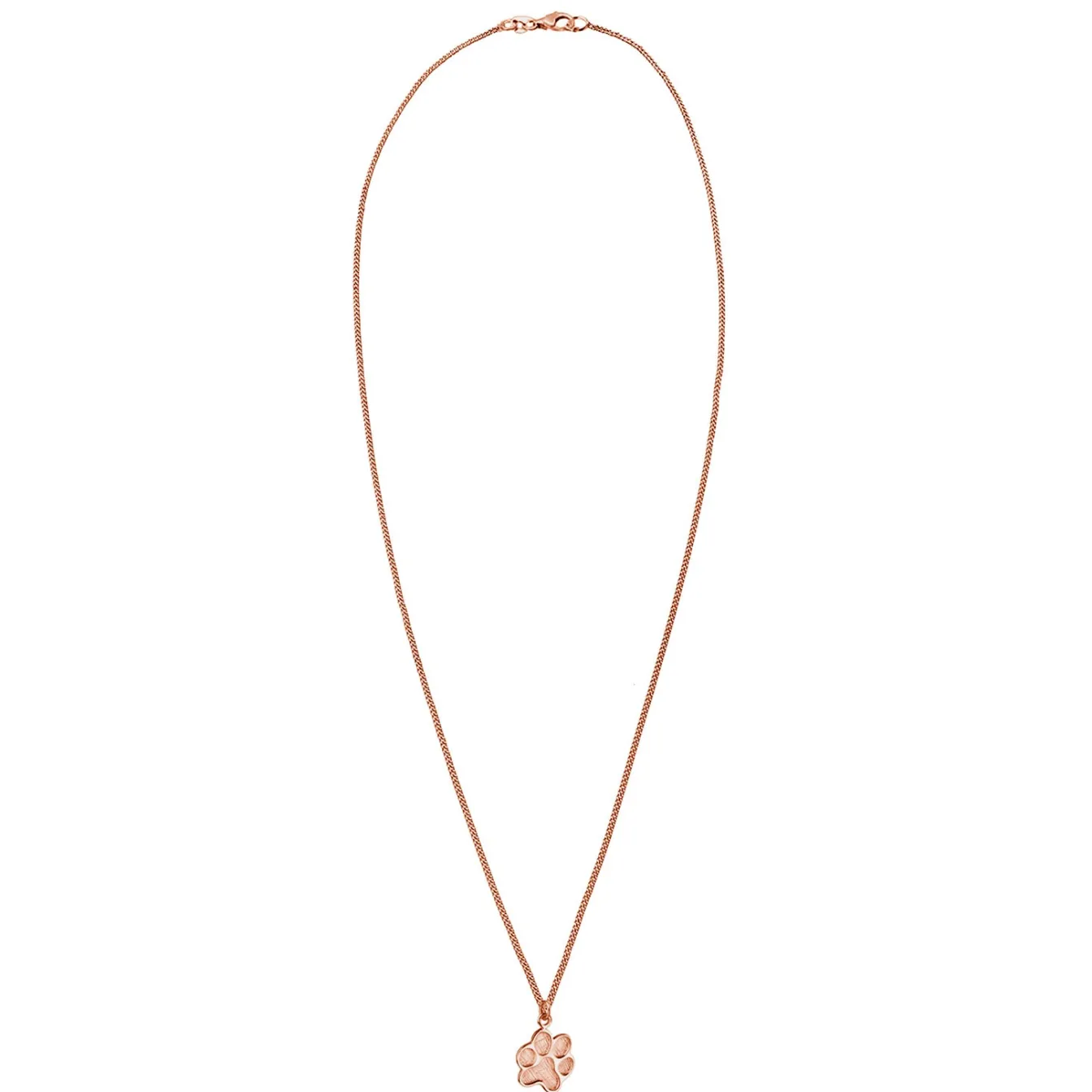 Elli "Halskette Anhänger Pfote< Roségold|Halsketten