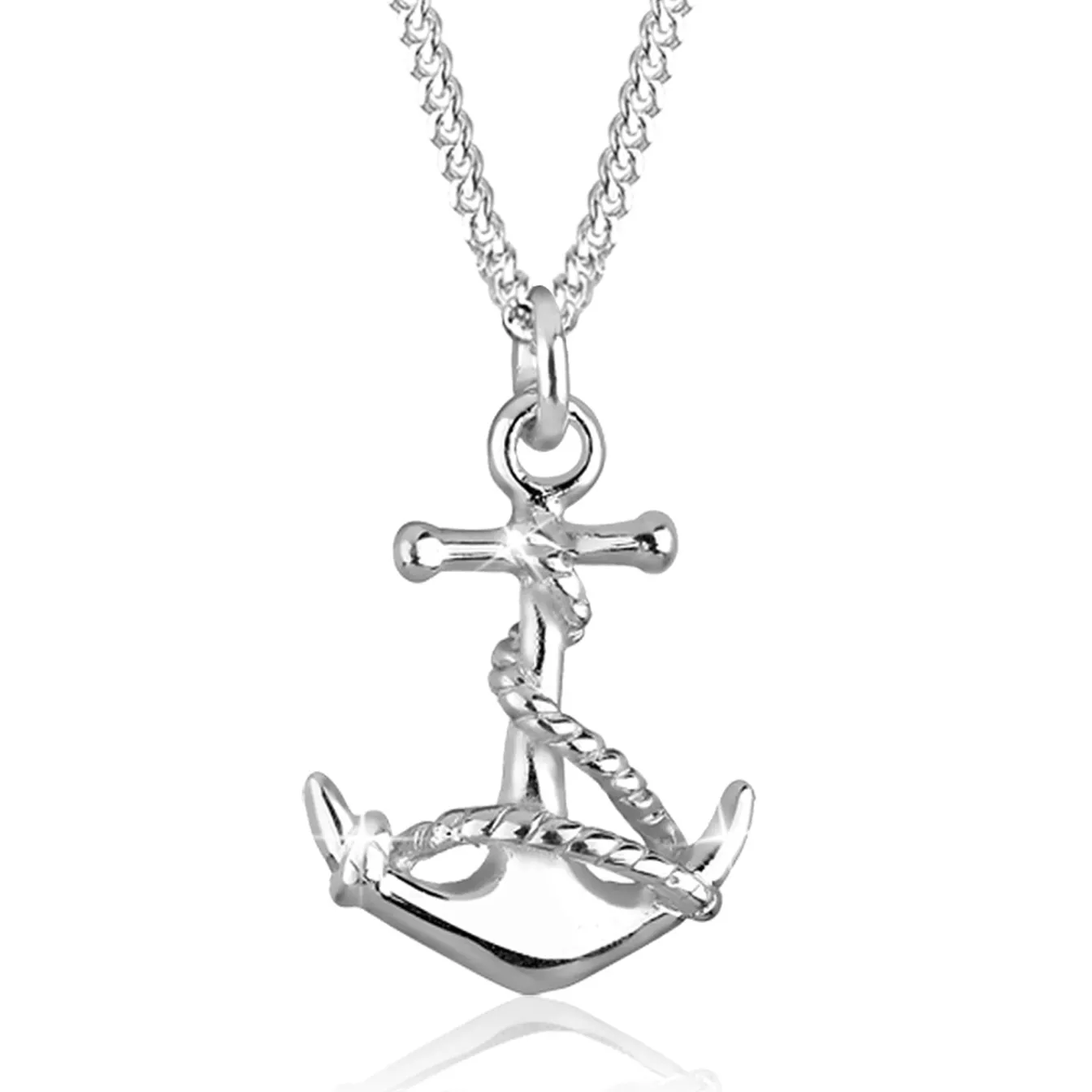 Elli "Halskette Anker Anhänger< Silber|Symbol-schmuck