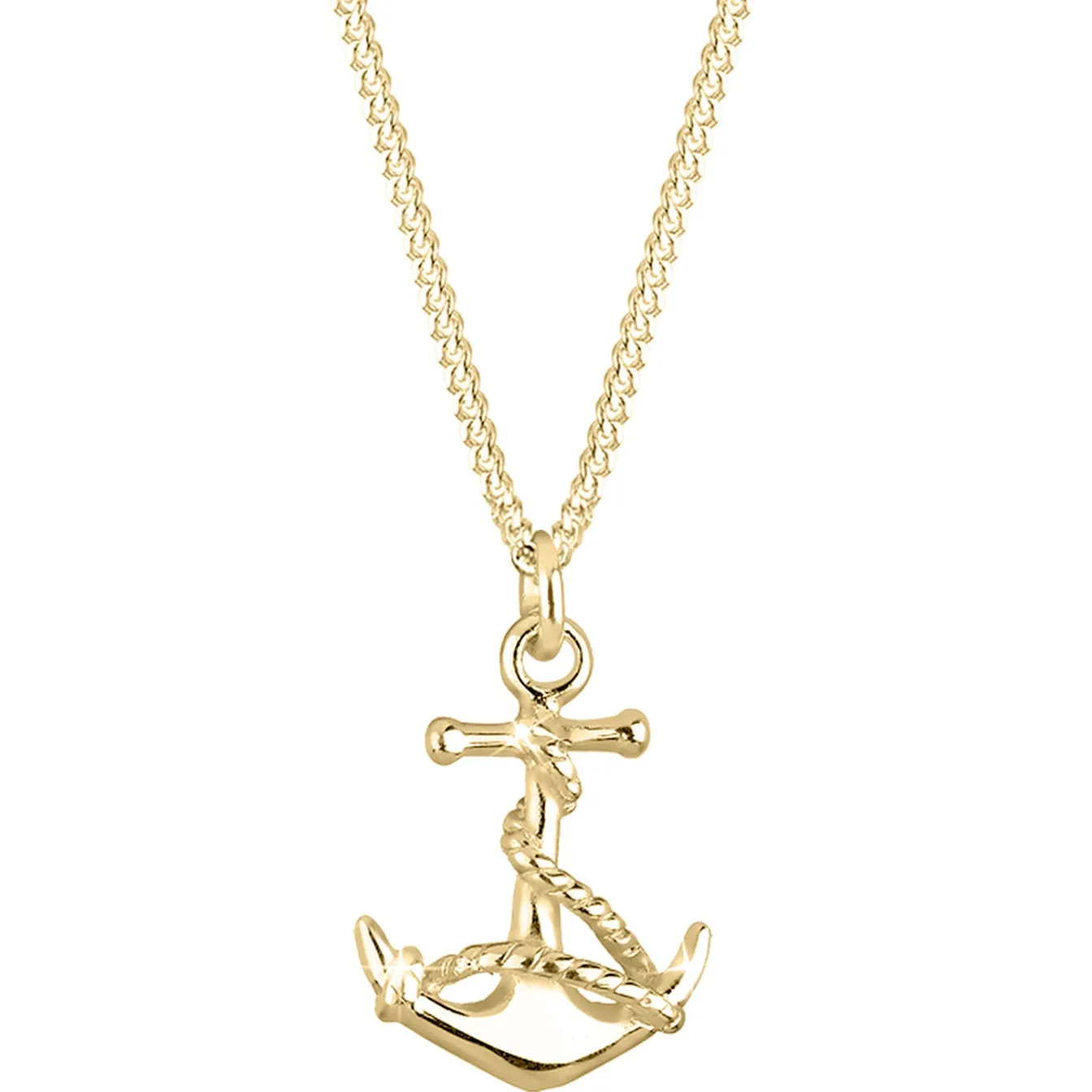 Elli "Halskette Anker Anhänger< Silber|Symbol-schmuck