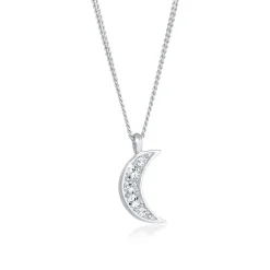 Elli "Halskette Astro | Kristall (Weiß)< Symbol-schmuck|Halsketten