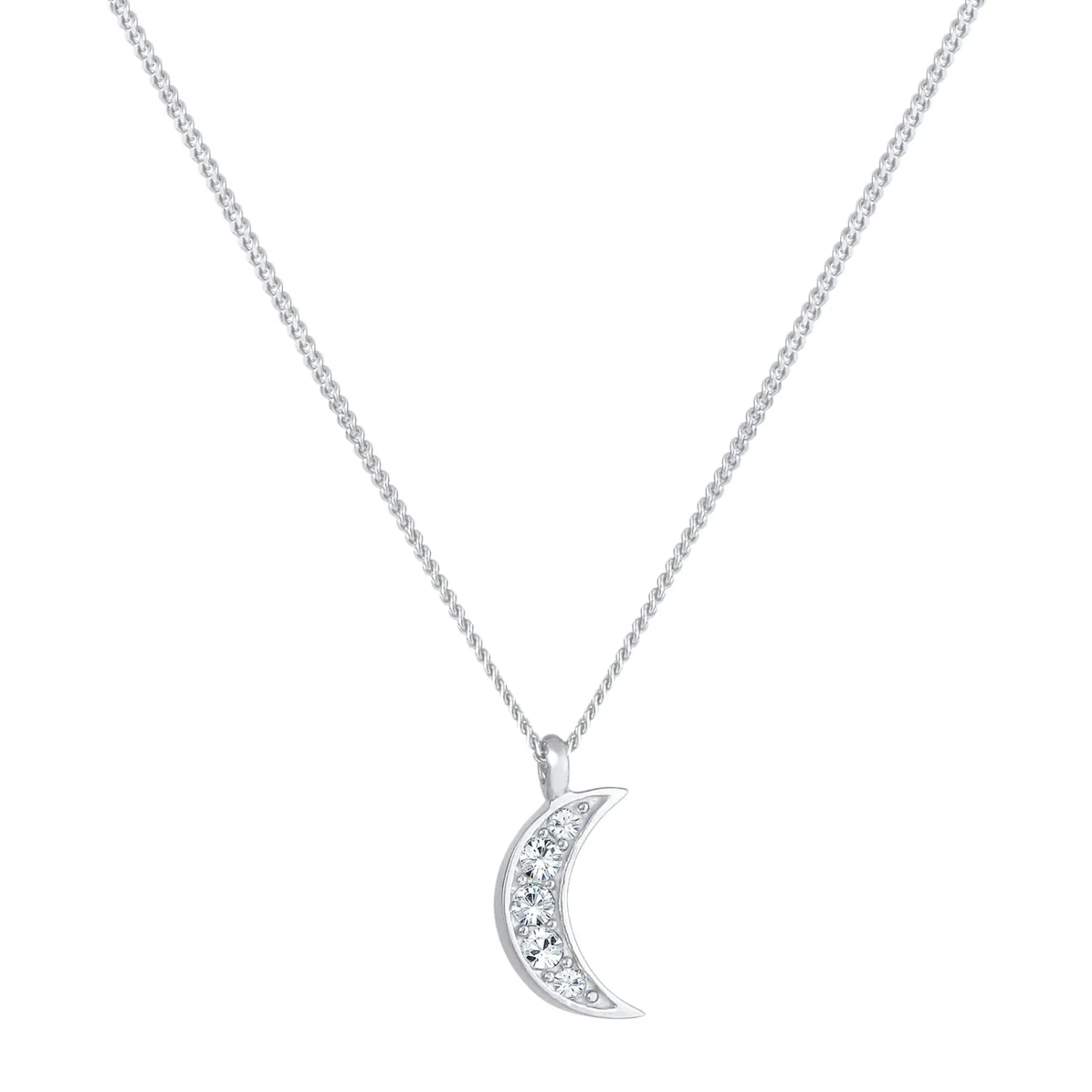 Elli "Halskette Astro | Kristall (Weiß)< Symbol-schmuck|Halsketten