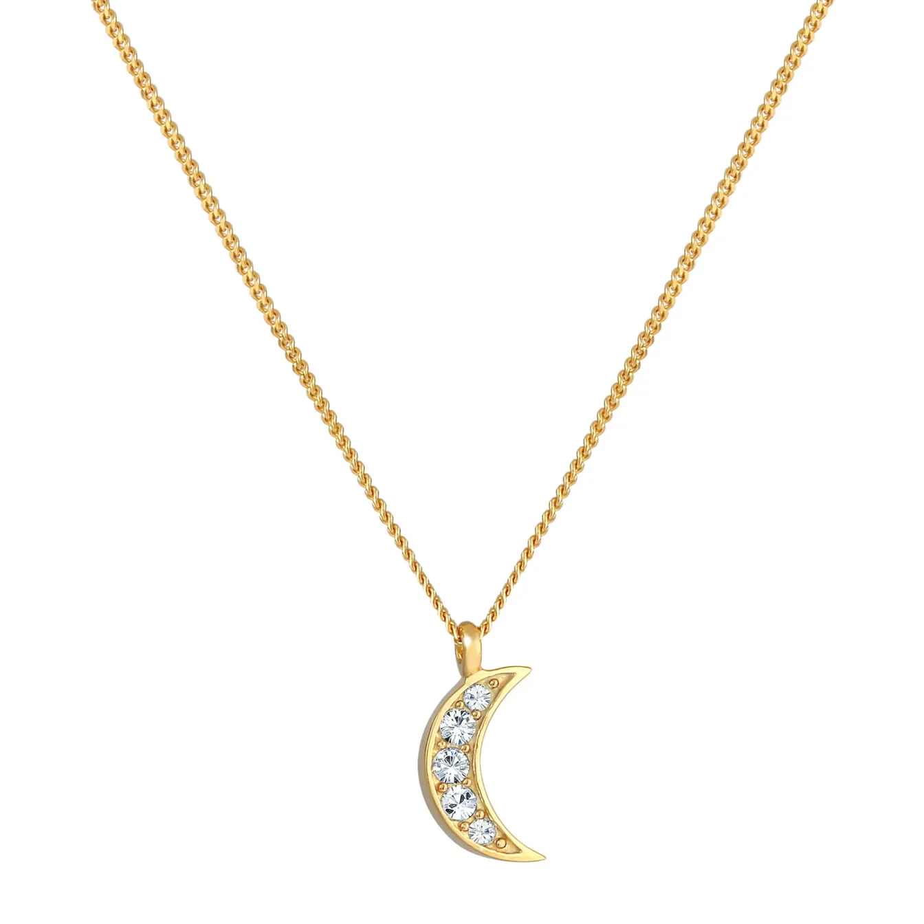 Elli "Halskette Astro | Kristall (Weiß)< Symbol-schmuck|Halsketten