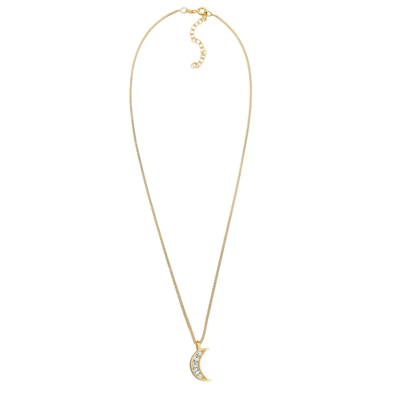Elli "Halskette Astro | Kristall (Weiß)< Symbol-schmuck|Halsketten