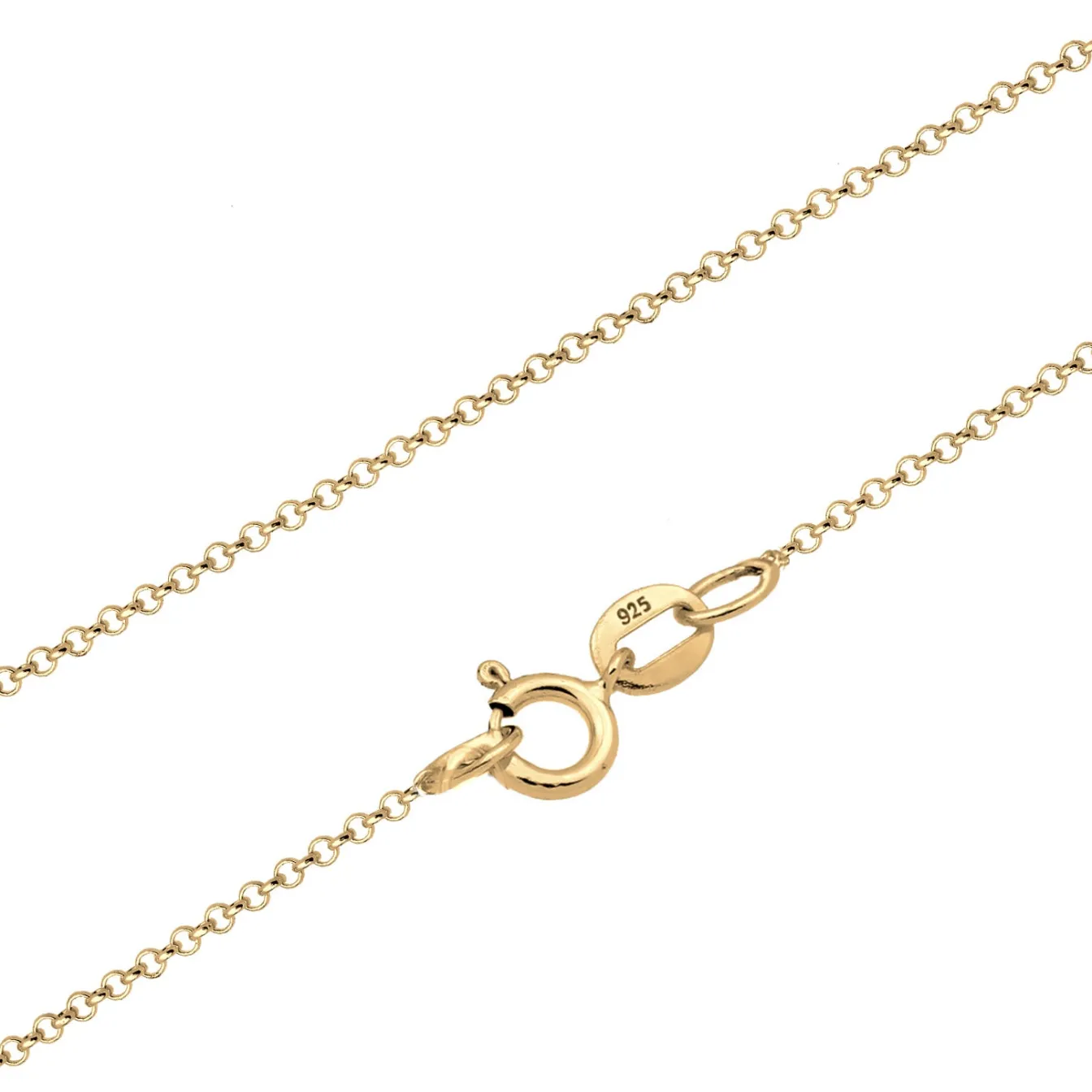 Elli "Halskette Astro | Mondstein (Weiß)< Silber|Symbol-schmuck