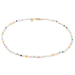 Elli "Halskette Beads Trend | Süßwasserzuchtperlen< Vergoldet|Perlen