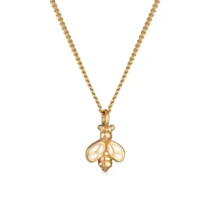 Elli "Halskette Biene | Emaille<Kinder Kinderschmuck