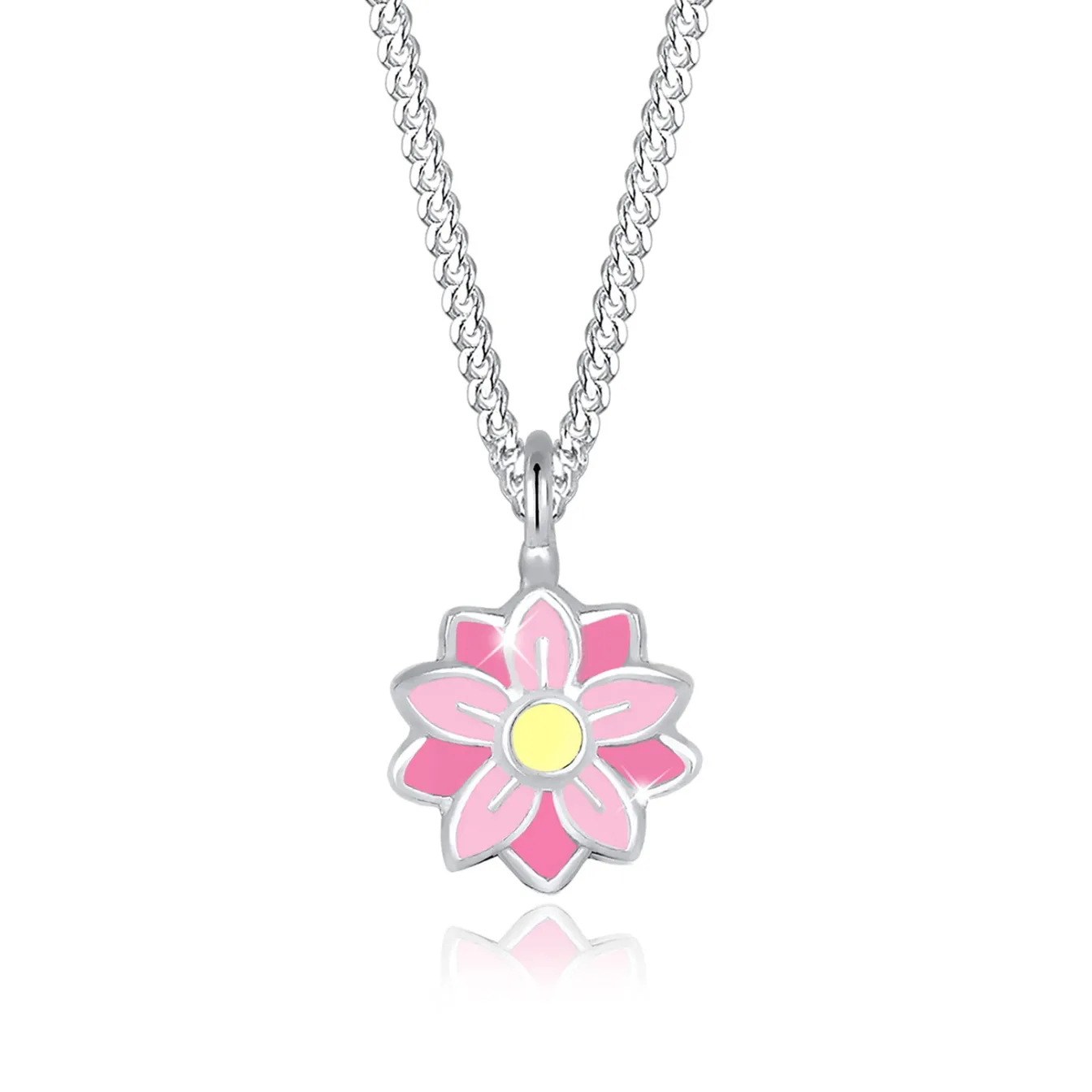 Elli "Halskette Blume | Emaille<Kinder Symbol-schmuck|Kinderschmuck