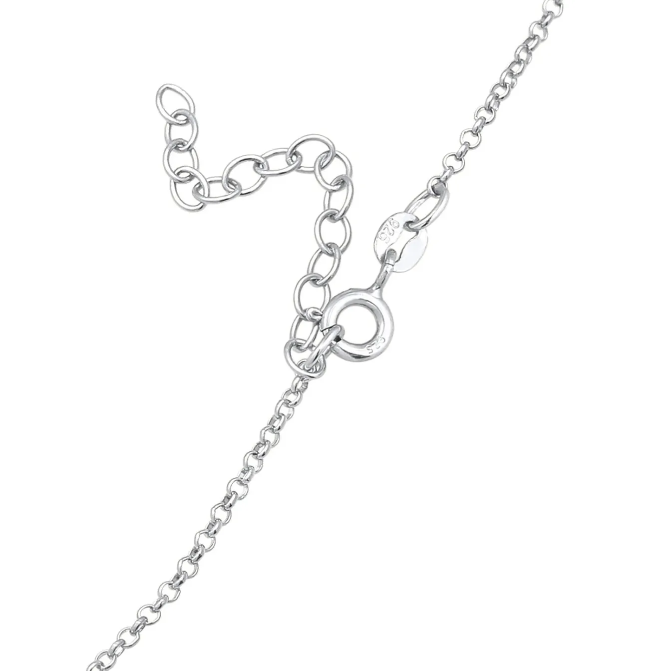 Elli "Halskette Blume | Kristall (Rosa)<Kinder Symbol-schmuck|Herz-schmuck