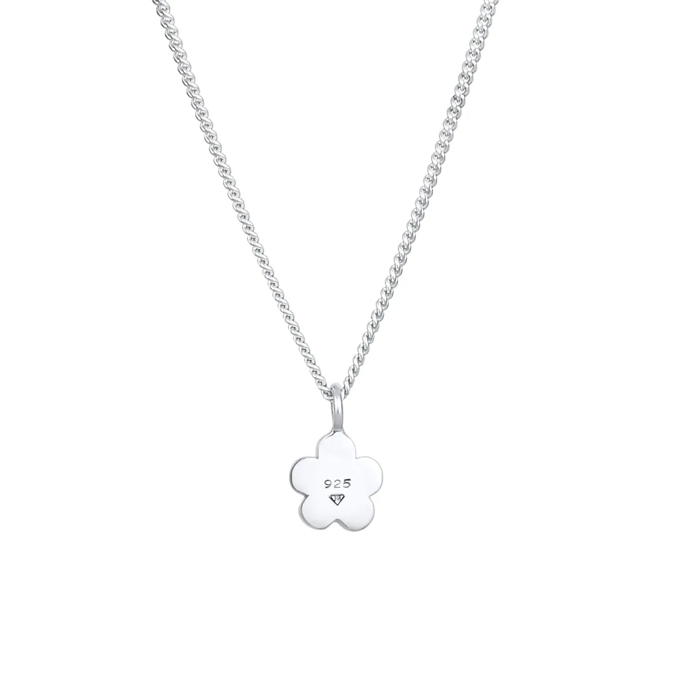 Elli "Halskette Blume | Kristall (Rosa)<Kinder Symbol-schmuck|Kinderschmuck