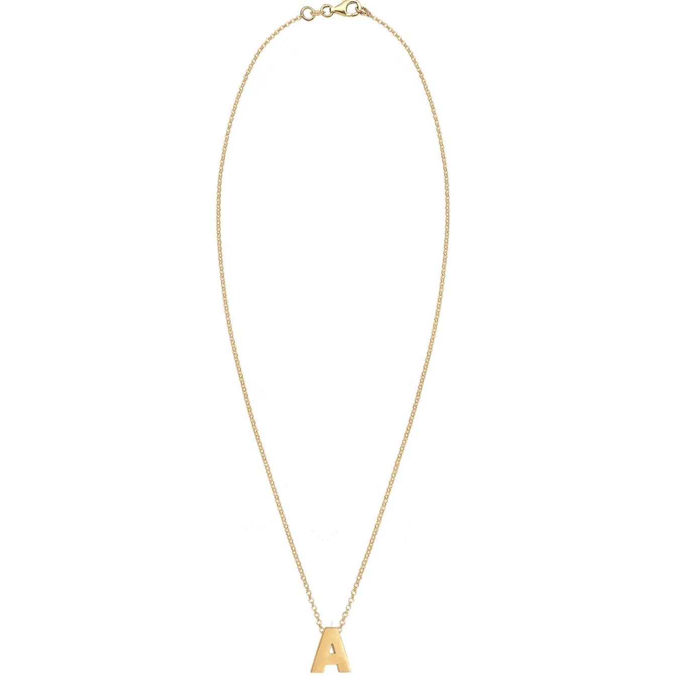 Elli "Halskette Buchstabe< Personalisierter Schmuck|Halsketten