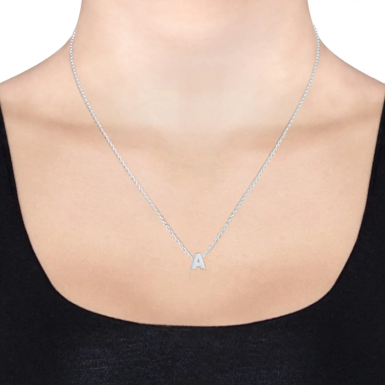Elli "Halskette Buchstabe< Personalisierter Schmuck|Halsketten