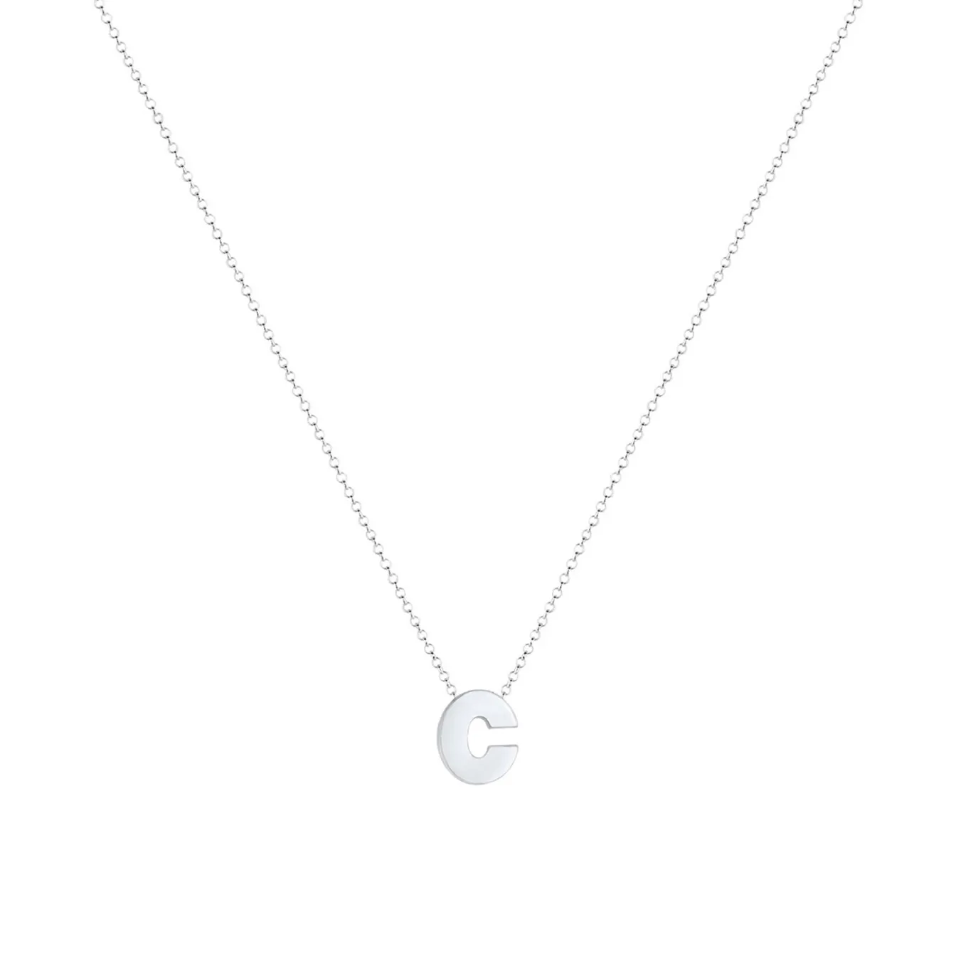 Elli "Halskette Buchstabe C< Personalisierter Schmuck|Letzte Chance