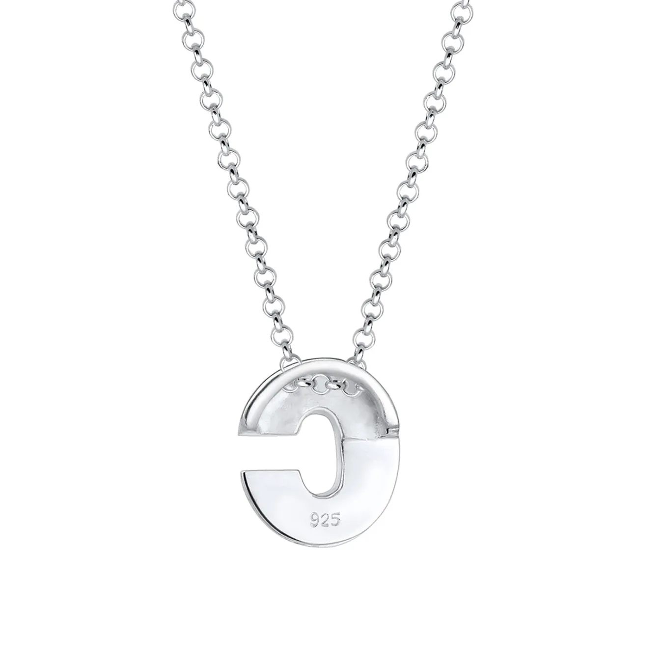Elli "Halskette Buchstabe C< Personalisierter Schmuck|Letzte Chance