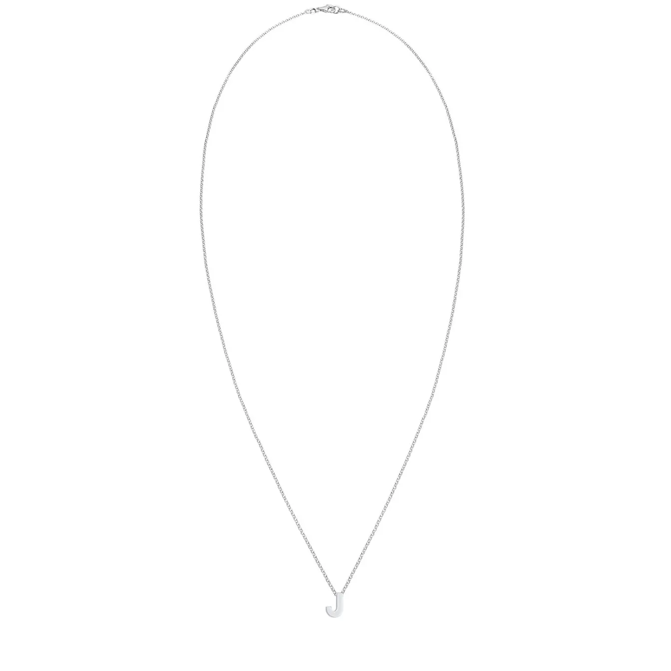 Elli "Halskette Buchstabe J< Personalisierter Schmuck|Halsketten