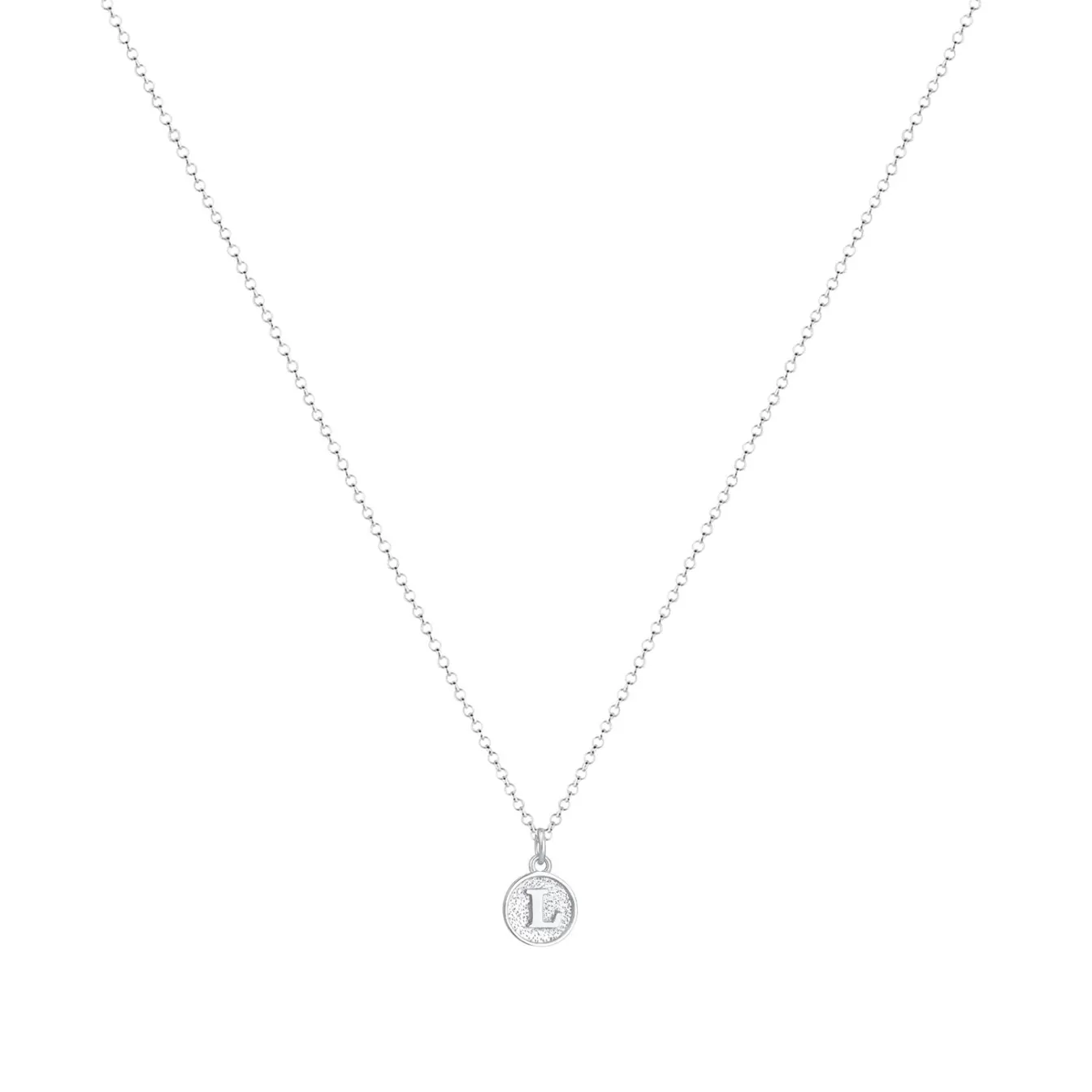 Elli "Halskette Buchstabe L< Personalisierter Schmuck|Halsketten