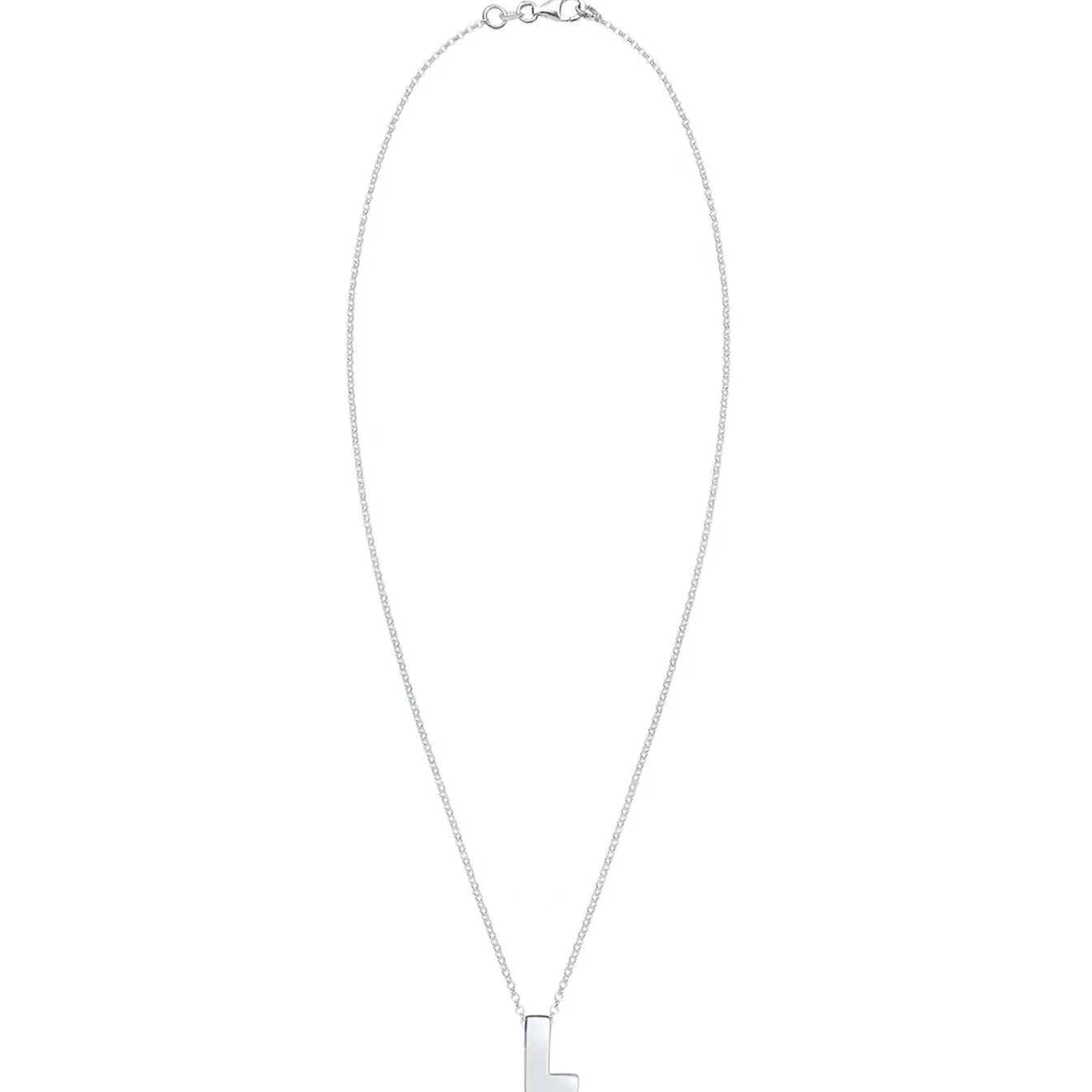 Elli "Halskette Buchstabe L< Personalisierter Schmuck|Halsketten
