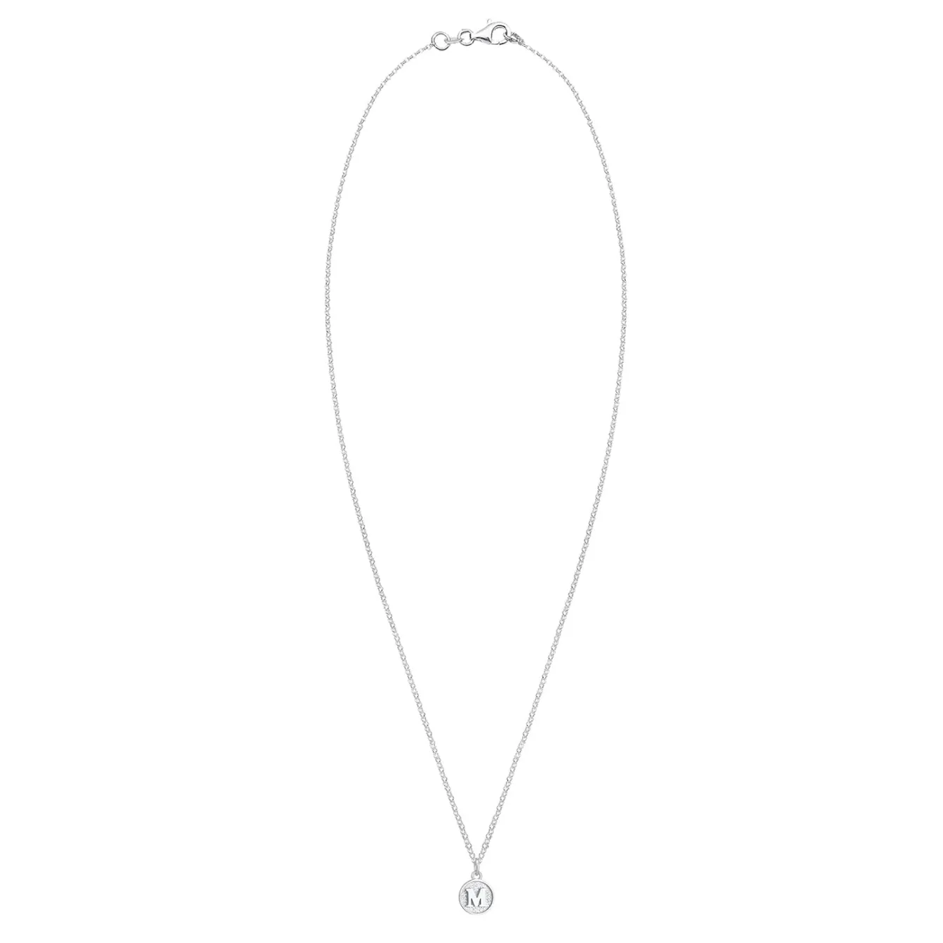 Elli "Halskette Buchstabe M< Personalisierter Schmuck|Halsketten