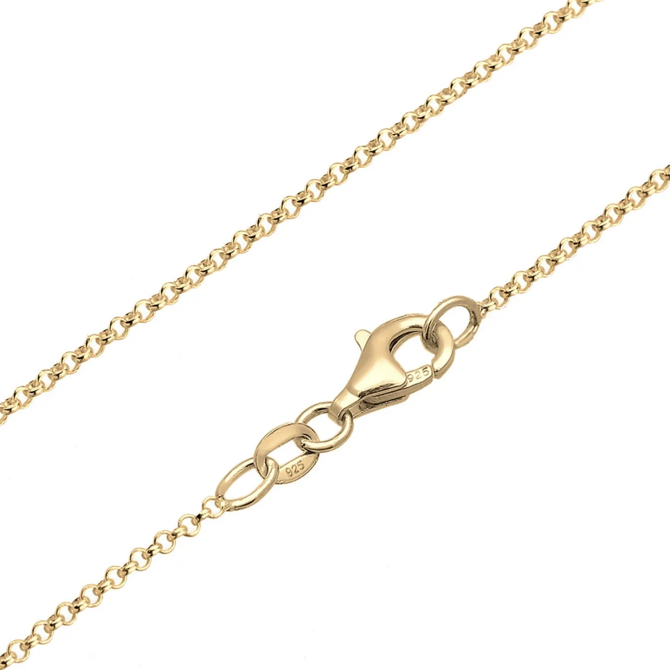 Elli "Halskette Buchstabe M< Personalisierter Schmuck|Halsketten