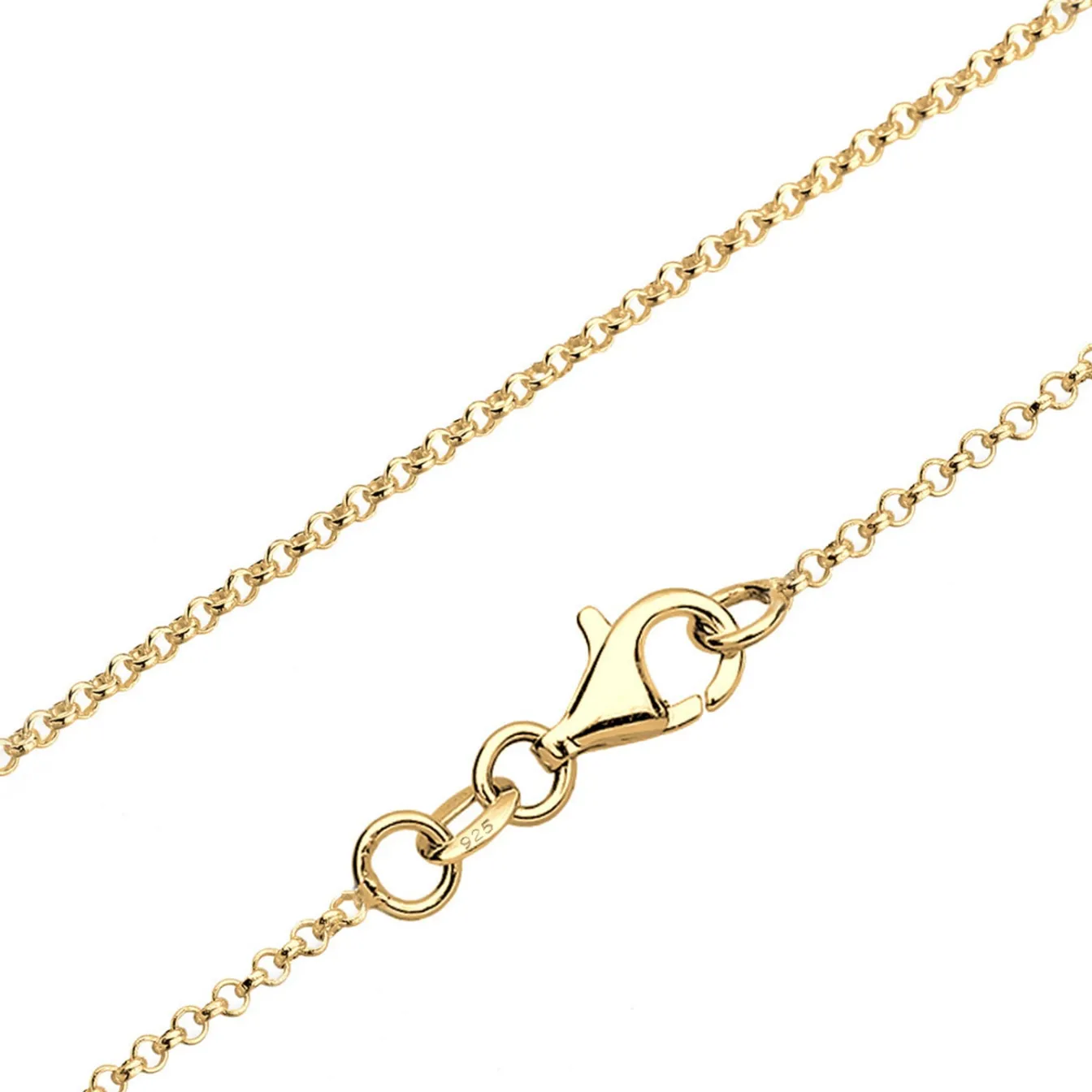 Elli "Halskette Buchstabe M< Personalisierter Schmuck|Halsketten