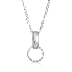 Elli "Halskette Charmträger< Halsketten|Silber