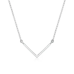 Elli "Halskette Dreieck< Halsketten|Silber