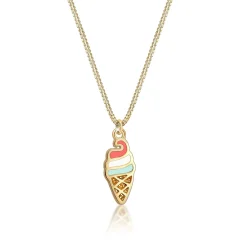 Elli "Halskette Eis | Emaille<Kinder Kinderschmuck