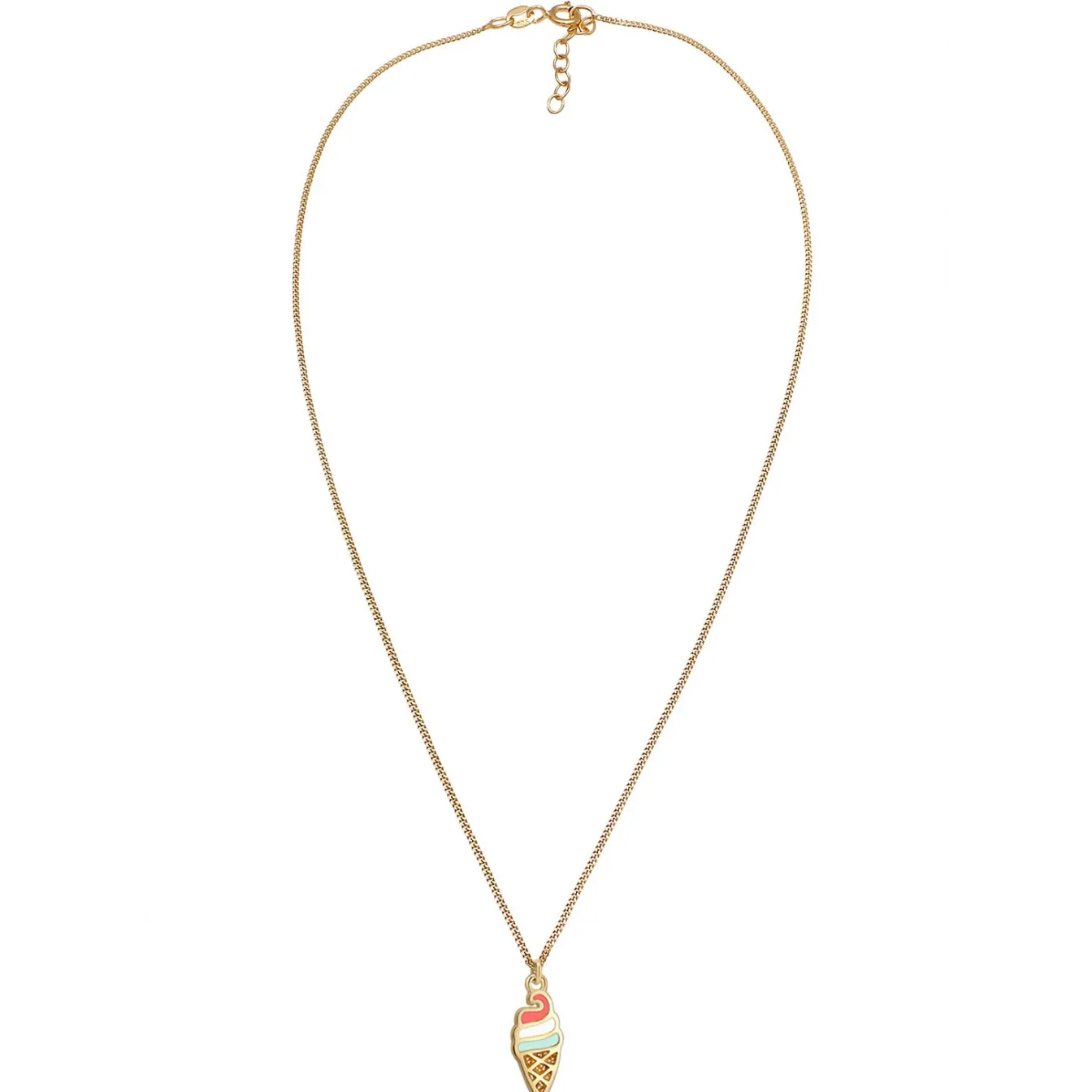 Elli "Halskette Eis | Emaille<Kinder Kinderschmuck