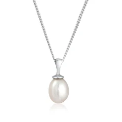 Elli "Halskette Elegant | Süßwasserzuchtperle< Roségold|Perlen