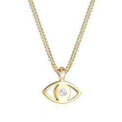 Elli "Halskette Evil Eye | Kristall (Blau)< Symbol-schmuck|Halsketten