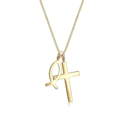 Elli "Halskette Fisch< Roségold|Symbol-schmuck