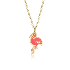 Elli "Halskette Flamingo<Kinder Kinderschmuck