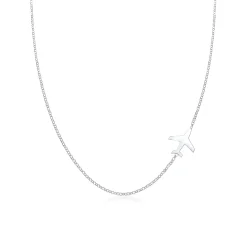 Elli "Halskette Flugzeug< Symbol-schmuck|Halsketten