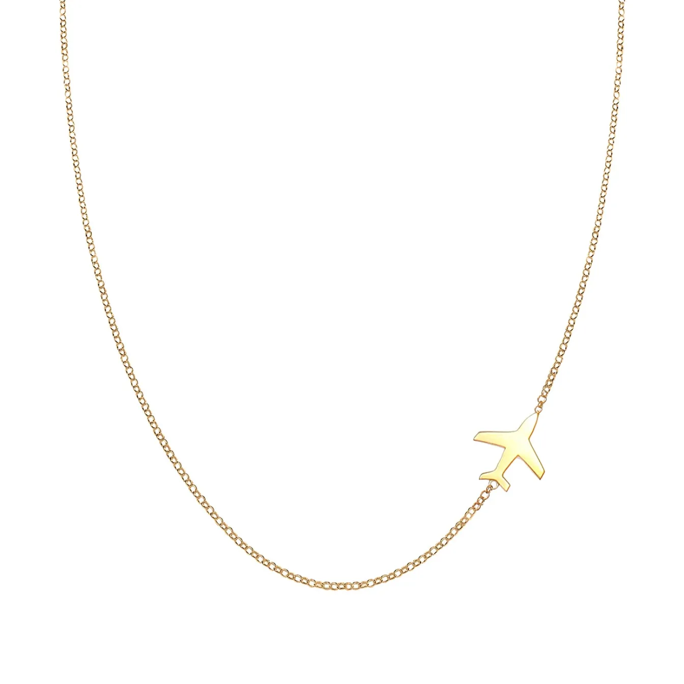 Elli "Halskette Flugzeug< Symbol-schmuck|Halsketten