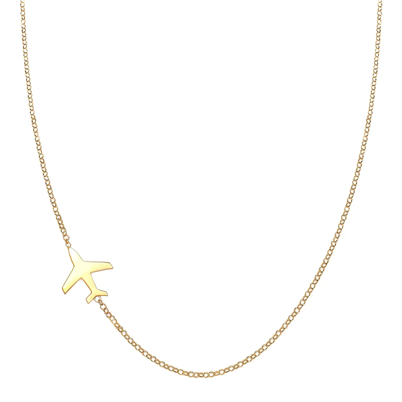 Elli "Halskette Flugzeug< Symbol-schmuck|Halsketten