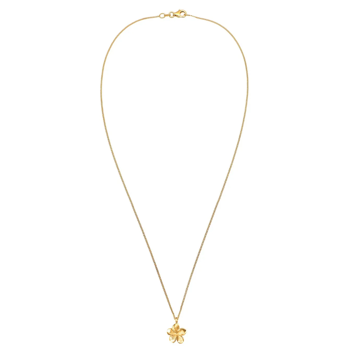 Elli "Halskette Frangipani Blüte< Roségold|Symbol-schmuck