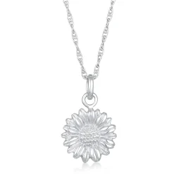 Elli "Halskette Gänseblume< Symbol-schmuck|Halsketten