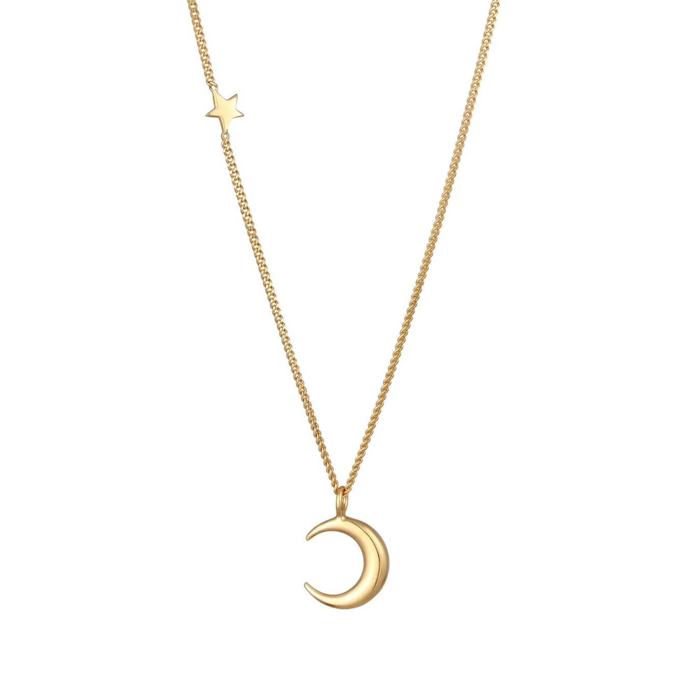 Elli "Halskette Halbmond Astro< Symbol-schmuck|Halsketten