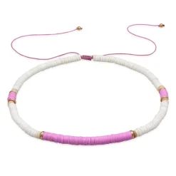 Elli "Halskette Heishi Beads< Halsketten|Silber