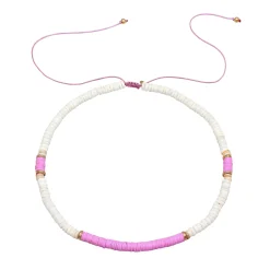 Elli "Halskette Heishi Beads< Halsketten|Silber
