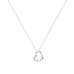 Elli "Halskette Herz | Diamant (Weiß, 0.015 ct)< Roségold|Symbol-schmuck