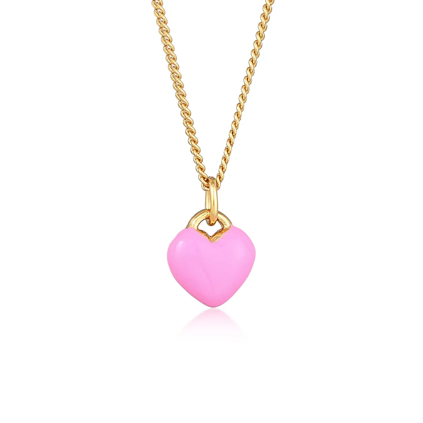 Elli "Halskette Herz | Emaille<Kinder Symbol-schmuck|Herz-schmuck