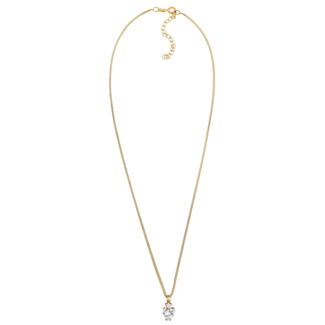 Elli "Halskette Herz | Zirkonia (Rot)< Symbol-schmuck|Herz-schmuck