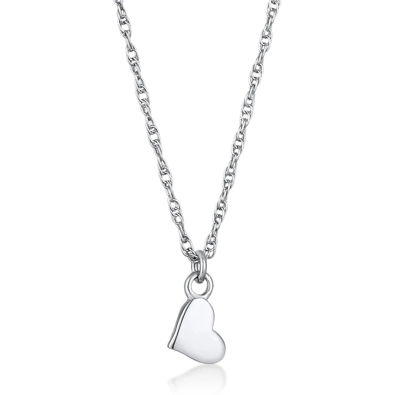 Elli "Halskette Herz Anhänger< Vergoldet|Symbol-schmuck