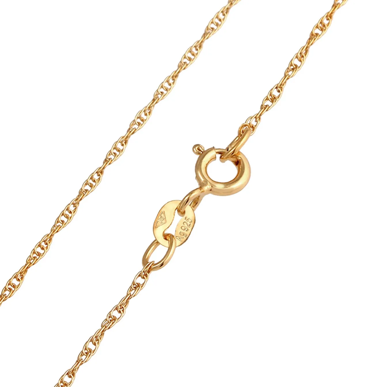 Elli "Halskette Herz Anhänger< Vergoldet|Symbol-schmuck
