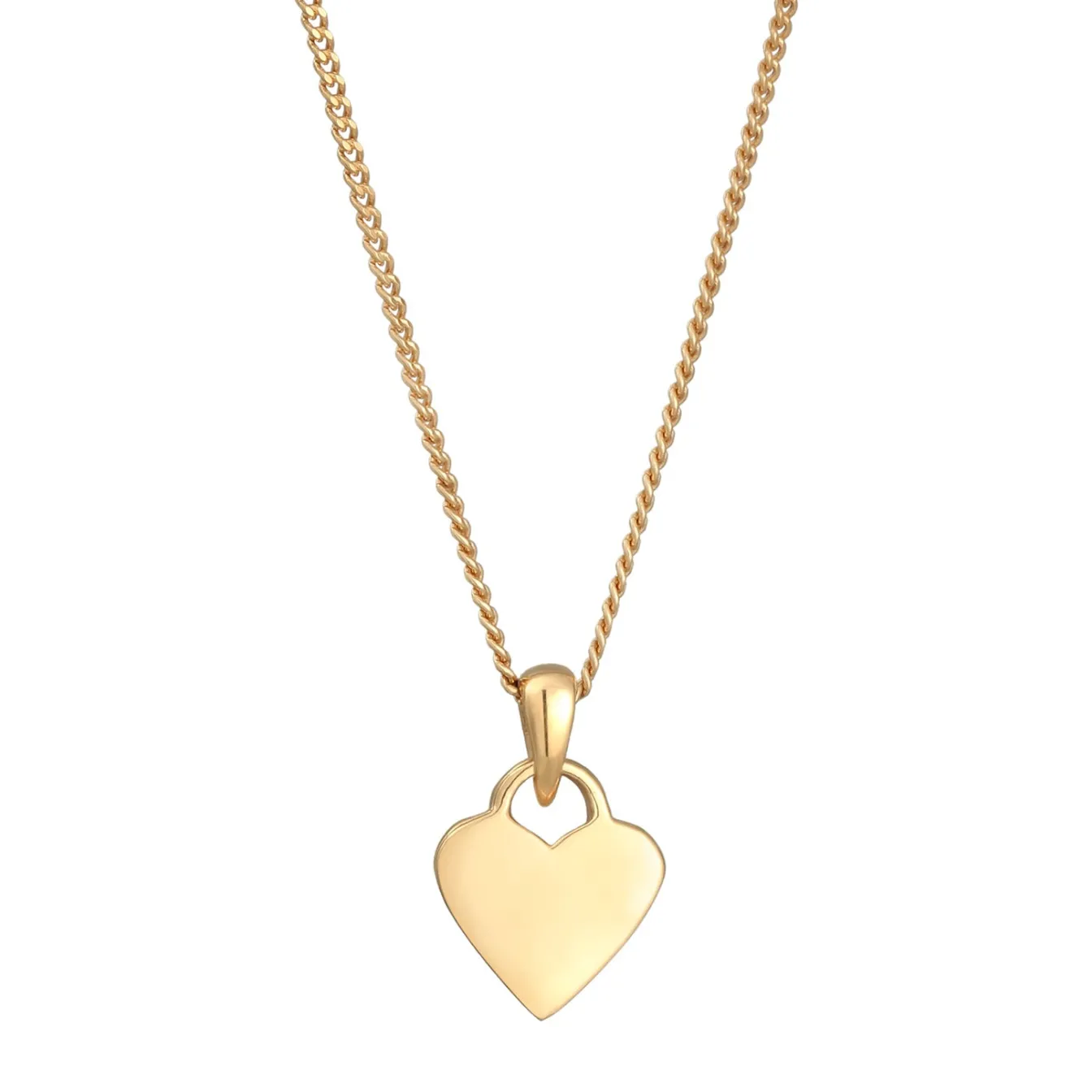 Elli "Halskette Herz Anhänger | Emaille< Symbol-schmuck|Herz-schmuck
