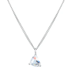 Elli "Halskette Herz Anhänger | Kristall (Weiß)< Symbol-schmuck|Herz-schmuck