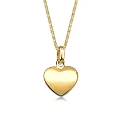 Elli "Halskette Herz Basic< Roségold|Symbol-schmuck